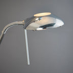 Rome 2-Light Chrome Floor Lamp (Uplighter & Reading Lamp)