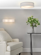 Ronda 2 Light Wall Light Ivory