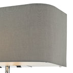 Ronda 3 Light Wall Light Grey With LED Reading Light