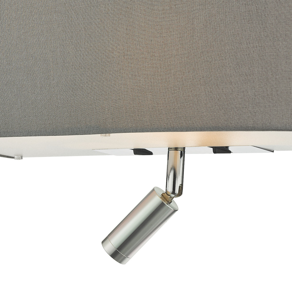 Ronda 3 Light Wall Light Grey With LED Reading Light