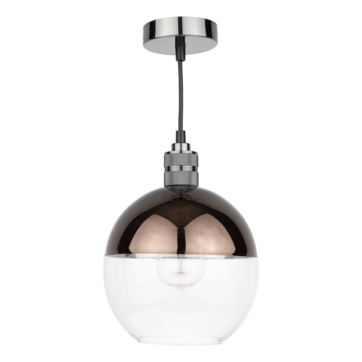 Rue Easy Fit Pendant Glass Bronze