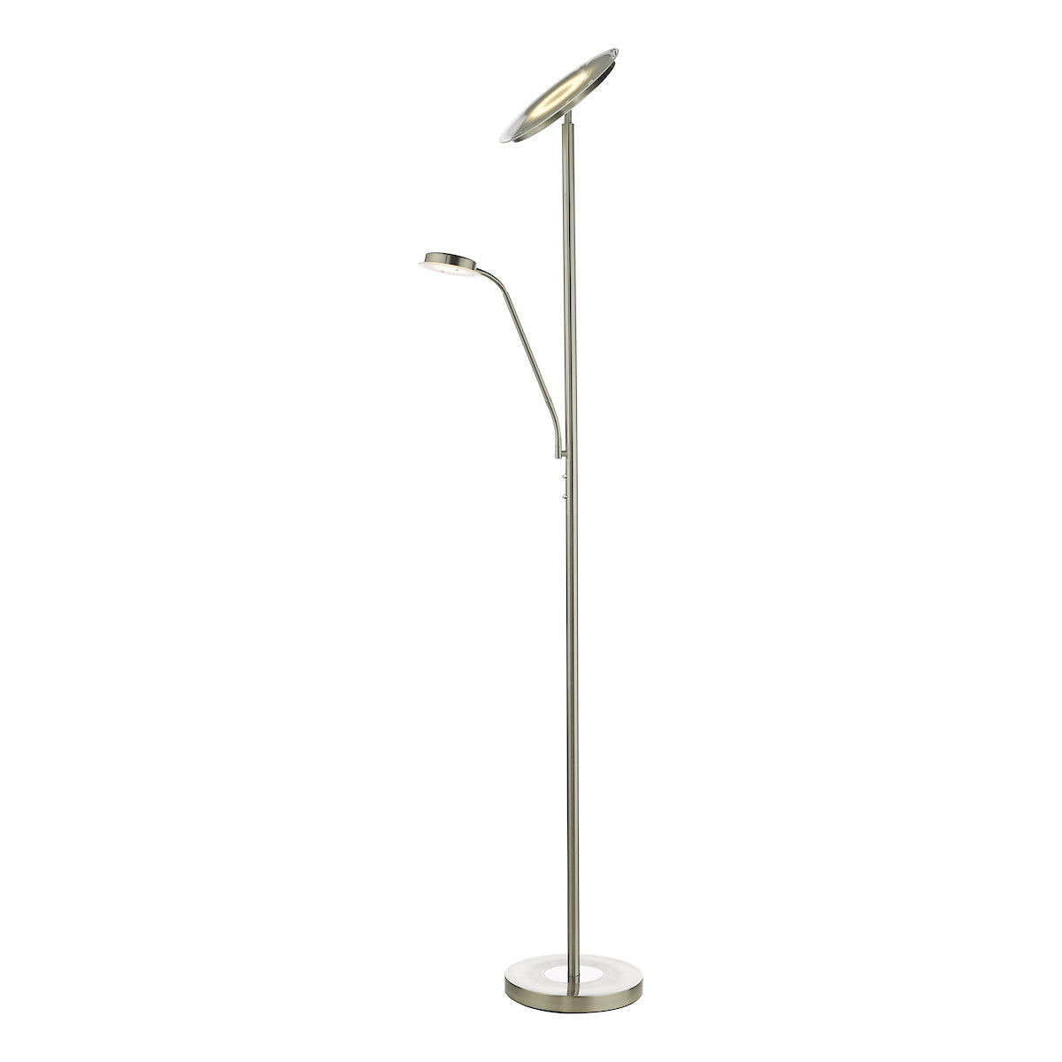 Shelby Mother & Child Lamp Satin Nickel LED