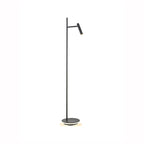 Lewis LED floor lamp with illuminated base