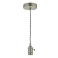 Accessory 1 Light Antique Chrome E14 Suspension