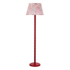 Spool Floor Lamp Gloss Red Base Only