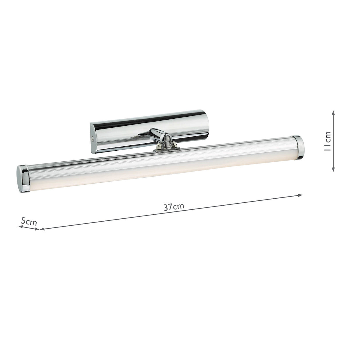 Sydney Small Bathroom Wall Light Polished Chrome IP44 LED