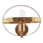 Symbol Wall Light Mottled Copper
