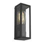 Taryn Outdoor Wall Light Matt Grey Glass IP65