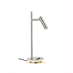 Lewis LED desk lamp with illuminated base