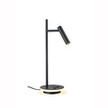 Lewis LED desk lamp with illuminated base