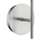 Tuscan Single Wall Bracket Base Only Satin Chrome