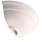 Hillside White Unglazed Ceramic Wall Light