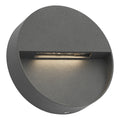 Ugo Outdoor Wall Light Round Eyelid Anthracite IP65 LED