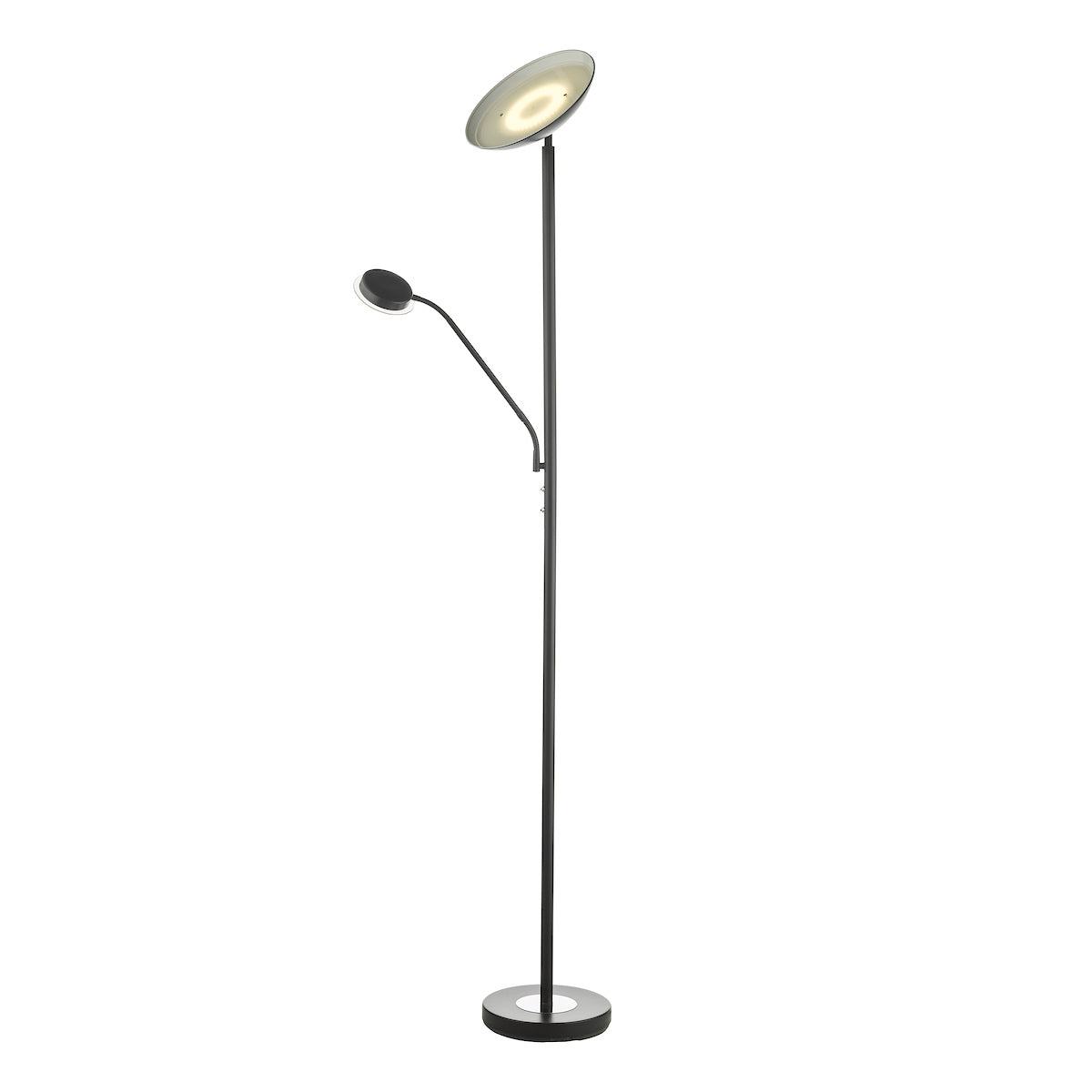 Victor Mother & Child Lamp Matt Black LED