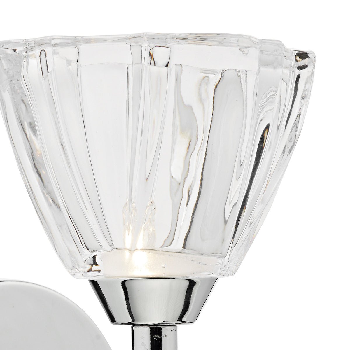 Vito Single Wall Bracket Polished Chrome