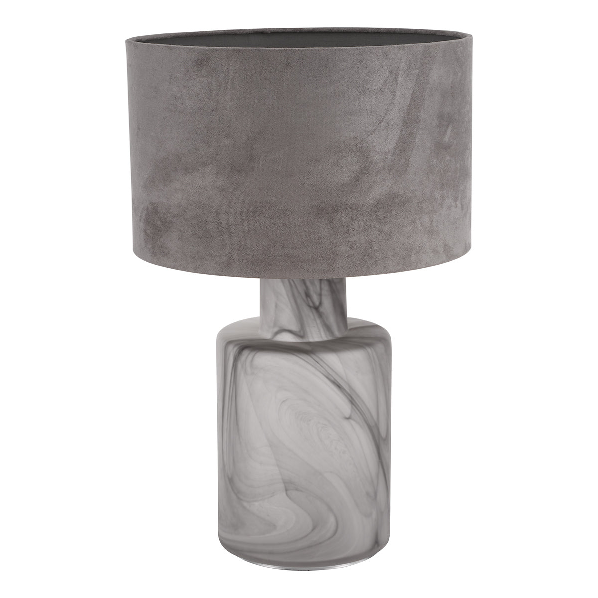 Wanda Floor Lamps Smoked Glass With Shade