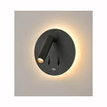 LED Reading Light with Backlit Surround (Matt Black)