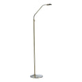 Wellington Task Floor Lamps Antique Brass LED
