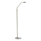 Wellington Task Floor Lamps Antique Brass LED