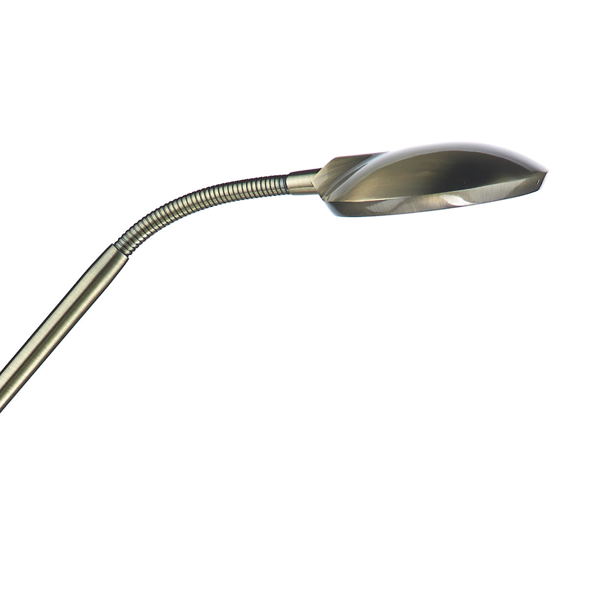 Wellington Task Floor Lamps Antique Brass LED