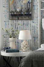 Zala Floor Lamps Cream Ceramic With Shade