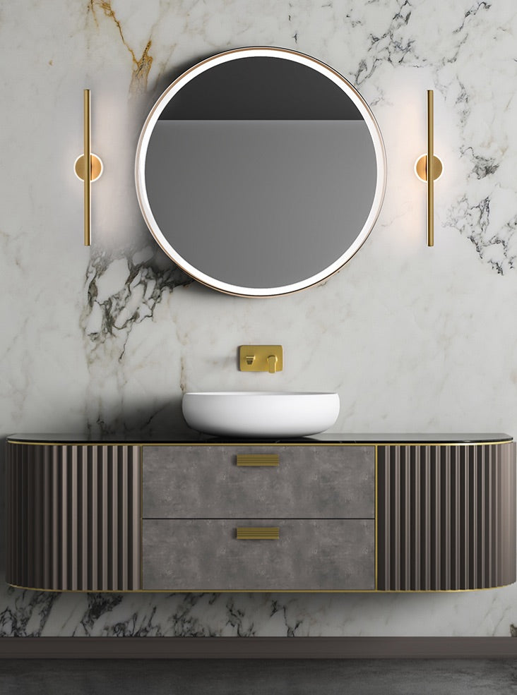 Allure Aged Brass LED Wall Light