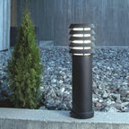 Alta Medium Black Bollard Light (E27 Socket)