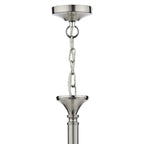 Patrinia 5 Light Dual Mount Pendant Satin Chrome