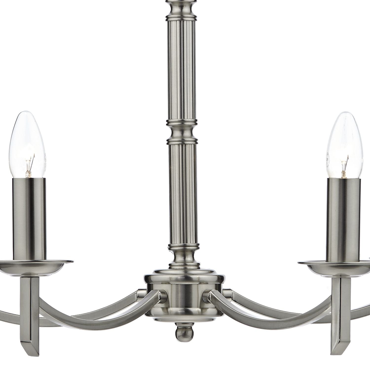 Patrinia 5 Light Dual Mount Pendant Satin Chrome