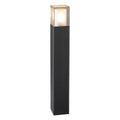 Arendal Large Modern Bollard Light (Black)