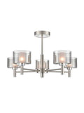 Argento 5lt Fitting in Satin Nickel