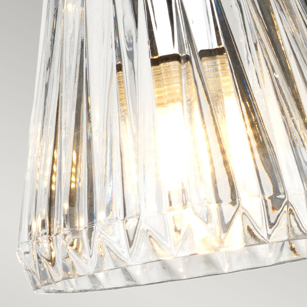 Agatha 3-Light Polished Chrome Pendant
