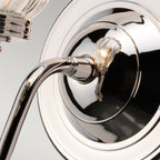 Carroll 1-Light Polished Nickel Wall Sconce