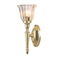 Dryden 1-Light Wall Light (Polished Brass)