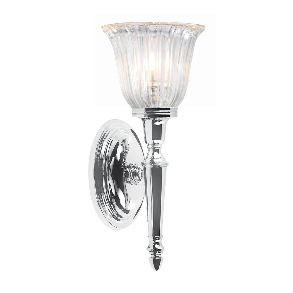 Dryden 1-Light Wall Light (Polished Chrome)