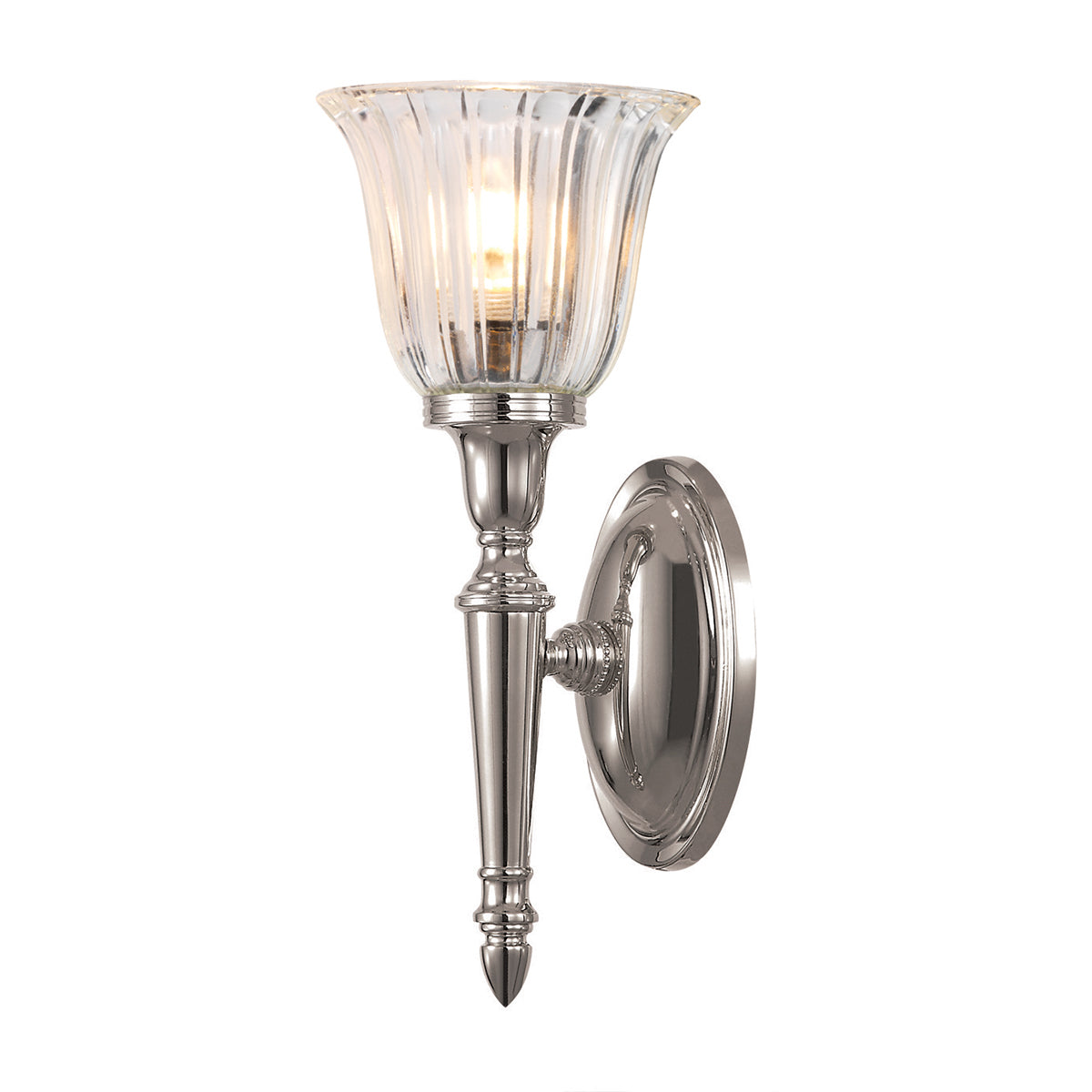 Dryden 1-Light Wall Light (Polished Nickel)