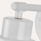 Morvah White 1-Light Adjustable Wall Light (IP44)