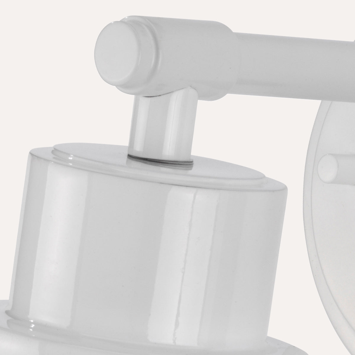 Morvah White 1-Light Adjustable Wall Light (IP44)