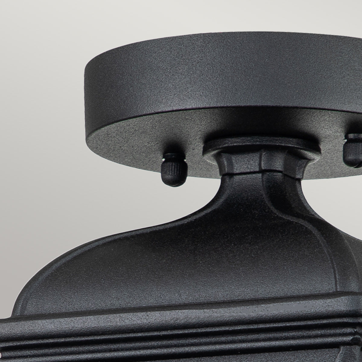 Bayview Black Porch Ceiling Light (IP44)