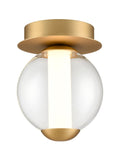 Beacon satin brass finish
