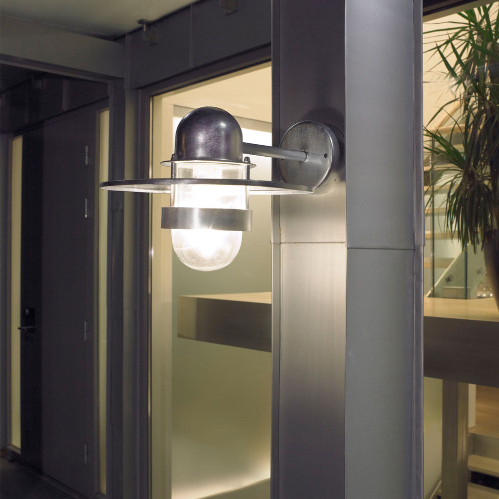 Bergen Galvanized Wall Lantern