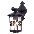 Hereford 1-Light Black Downward Wall Light