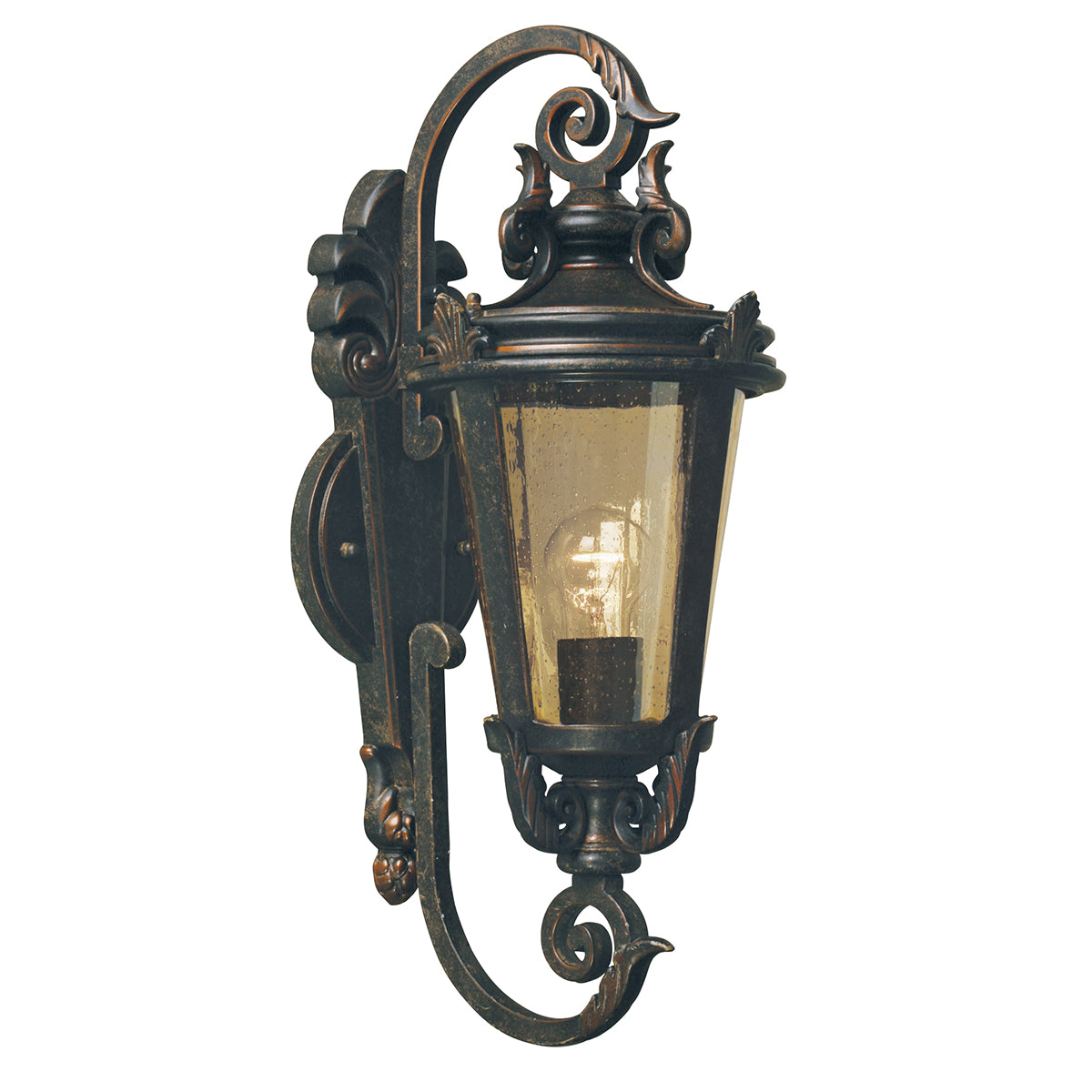 Baltimore Medium Wall Lantern (Weathered Bronze)