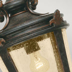 Baltimore Large Hanging Lantern (Weathered Bronze)