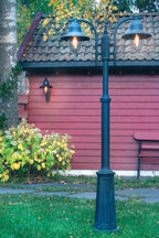 Como Black Wall Lantern