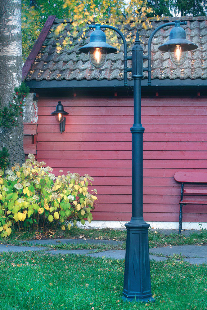 Como Black Wall Lantern