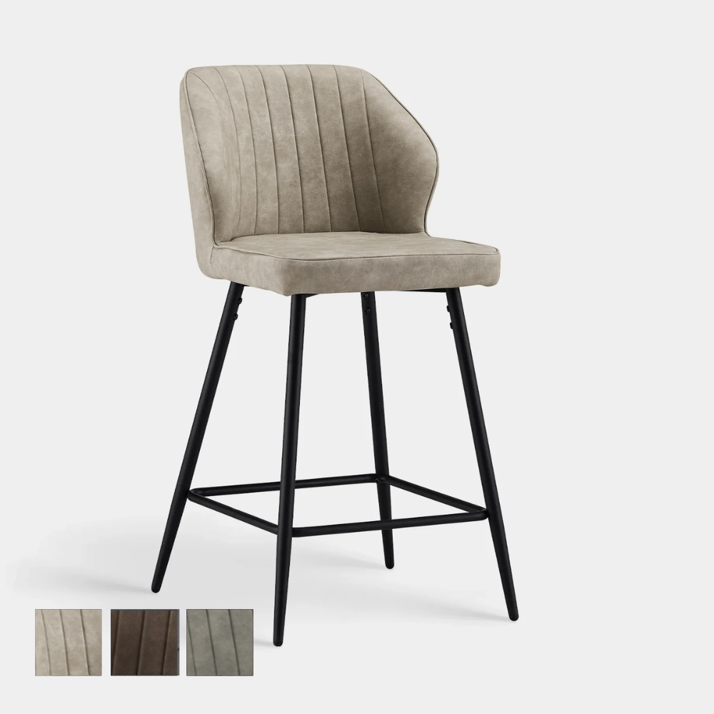 Carl Barstool (PU Leather)