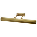 Chawton Large Adjustable Picture Light (Aged Brass)