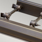 Chawton Large Adjustable Picture Light (Dark Bronze)