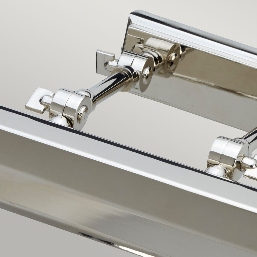 Chawton Large Picture Light (Polished Nickel)